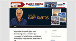 Desktop Screenshot of dabysantos.com.br