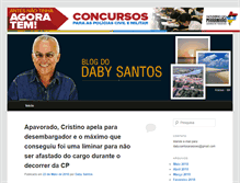 Tablet Screenshot of dabysantos.com.br